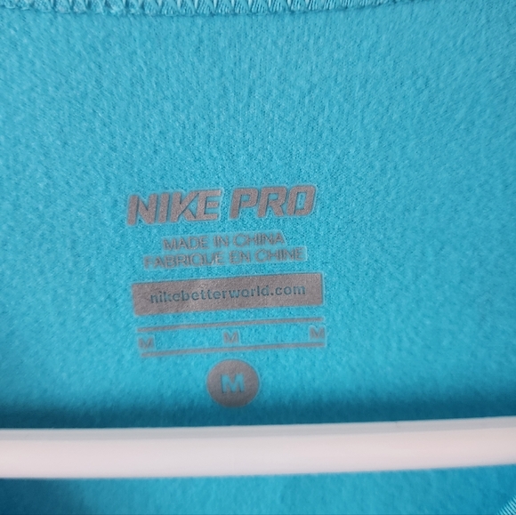 NWT Nike Blue Long Sleeve Shirt Size M - Picture 2 of 4